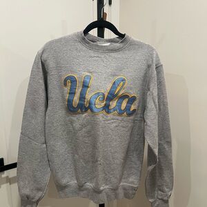 Champion Gray UCLA Men's Crewneck Sweater